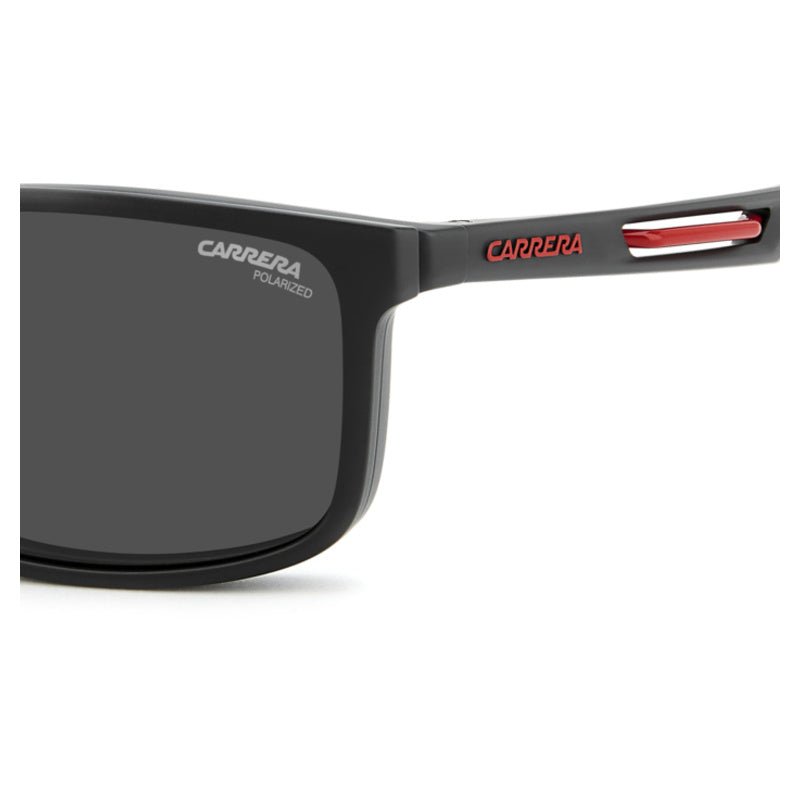 Carrera - Carrera CA 8933/C BLX – Occhiali da Vista Uomo Sportivi Nero Rosso con Clip - On Solare Magnetico - occhiali da vista