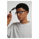 Carrera - Carrera CA 8933/C BLX – Occhiali da Vista Uomo Sportivi Nero Rosso con Clip - On Solare Magnetico - occhiali da vista