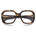 Carrera Opt Woman - Carrera 3097 EX4 – Occhiali da Vista Donna Esagonali Oversize Tartarugato Marrone - occhiali da vista