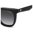Carrera Opt Woman - Carrera CA 3098/C 807 – Occhiali da Vista Donna Cat - Eye Nero con Clip - On Solare Magnetico - occhiali da vista