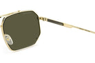 DSQUARED2 - Dsquared2 D2 0175/S – J5G/CW Gold / Green Mirror | Aviator Geometrico - 