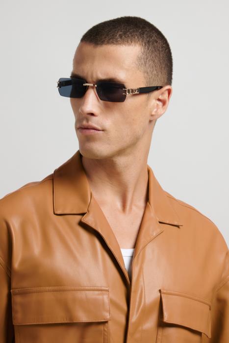 DSQUARED2 - Dsquared2 D2 0189/S - 001 000 – Oro / Blue | Rimless Geometrico - 