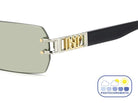 DSQUARED2 - Dsquared2 D2 0189/S I20/GP Gold Palladium | Iconic Rimless Photocromatic - 