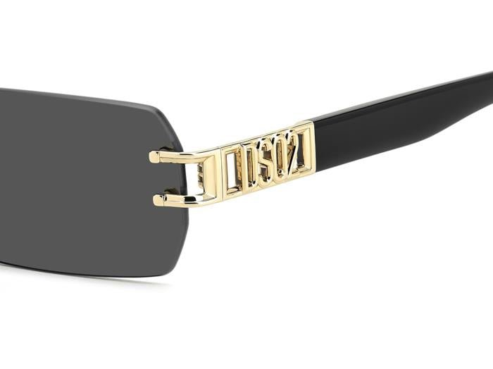 DSQUARED2 - Dsquared2 D2 0189/S J5G/IR – Oro / Grey | Rimless Iconico - 