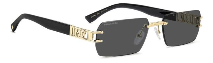 DSQUARED2 - Dsquared2 D2 0189/S J5G/IR – Oro / Grey | Rimless Iconico - 