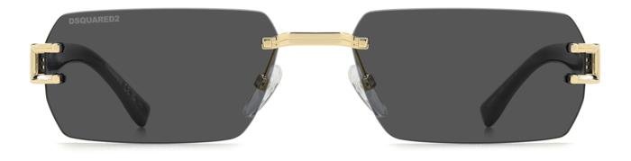 DSQUARED2 - Dsquared2 D2 0189/S J5G/IR – Oro / Grey | Rimless Iconico - 