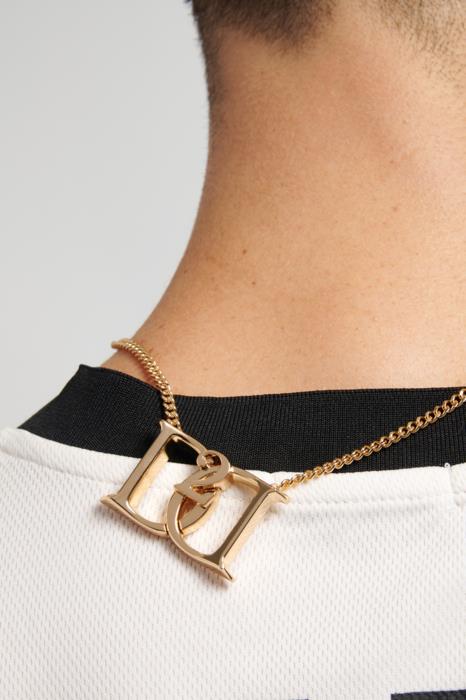 DSQUARED2 - Dsquared2 D2 0189/S/SE 000/JO Rose Gold | Rimless Icon con Catena - 