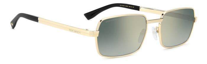 DSQUARED2 - Dsquared2 D2 0192/S - 000 EZ – Oro / Green Shaded Flash | Geometrico Luxury - 