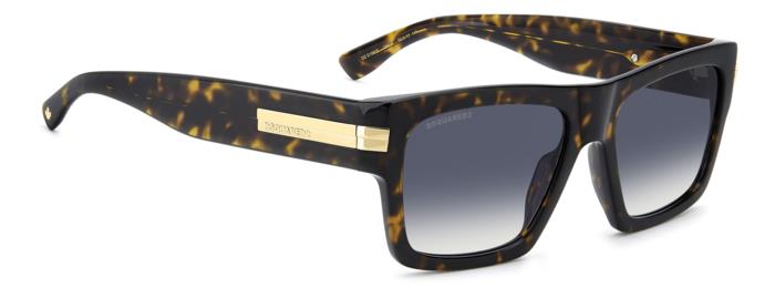 DSQUARED2 - Dsquared2 D2 0198/S 086/08 Havana | Bold Square Havana Style - 