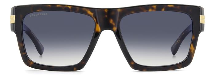 DSQUARED2 - Dsquared2 D2 0198/S 086/08 Havana | Bold Square Havana Style - 