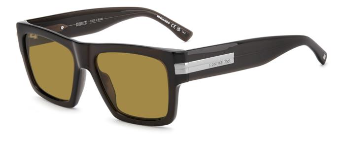 DSQUARED2 - Dsquared2 D2 0198/S - 09Q/70 – Brown | Square Bold - 