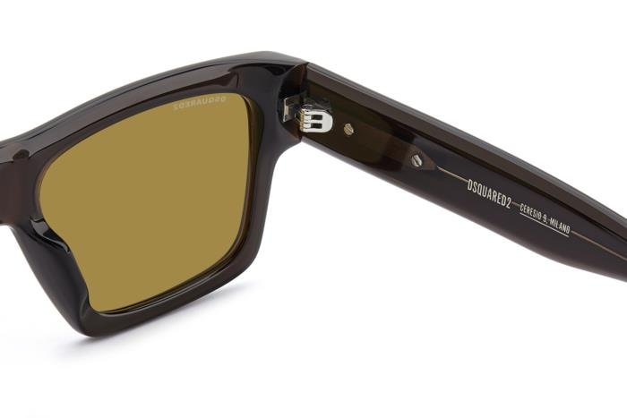 DSQUARED2 - Dsquared2 D2 0198/S - 09Q/70 – Brown | Square Bold - 