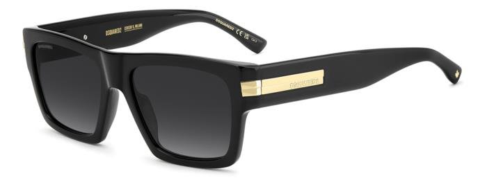 DSQUARED2 - Dsquared2 D2 0198/S 807/9O Black | Bold Square Design - 