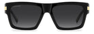 DSQUARED2 - Dsquared2 D2 0198/S 807/9O Black | Bold Square Design - 