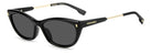 DSQUARED2 - Dsquared2 D2 0209/G/S - 807 IR – Nero / Grey | Cat - Eye Bold - 
