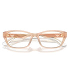 Emporio Armani - Emporio Armani EA3238U 6098 – Occhiali da Vista Donna Cat-Eye Opaline Nude - occhiali da vista