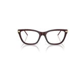 Emporio Armani - Emporio Armani EA3262 6265 – Occhiali da Vista Donna Cat-Eye Bordeaux - occhiali da vista