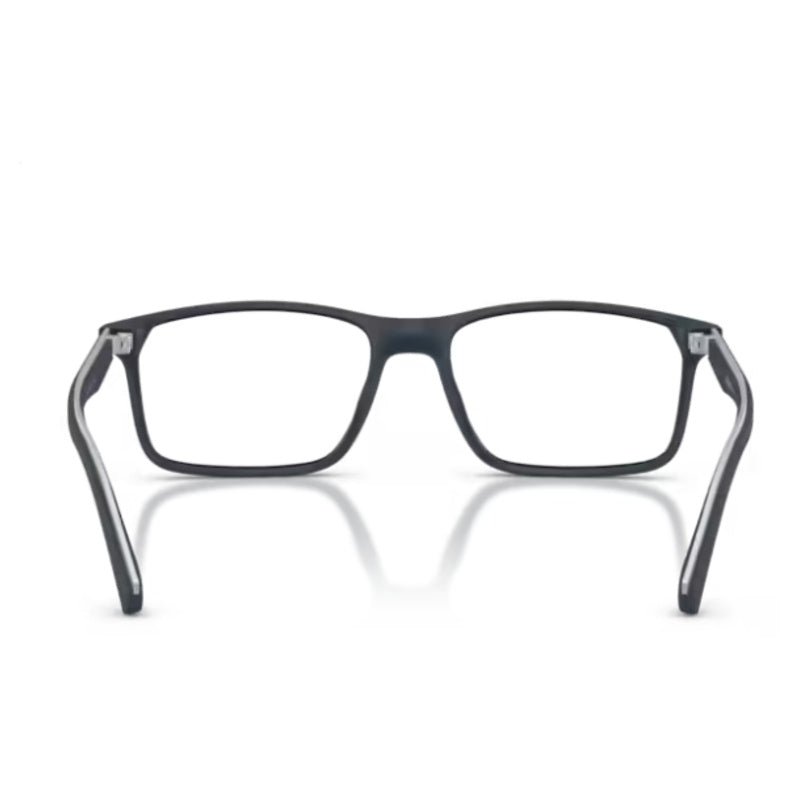 Emporio Armani - Emporio Armani EA3266U 5088 – Occhiali da Vista Uomo Blu Opaco Squadrato - occhiali da vista