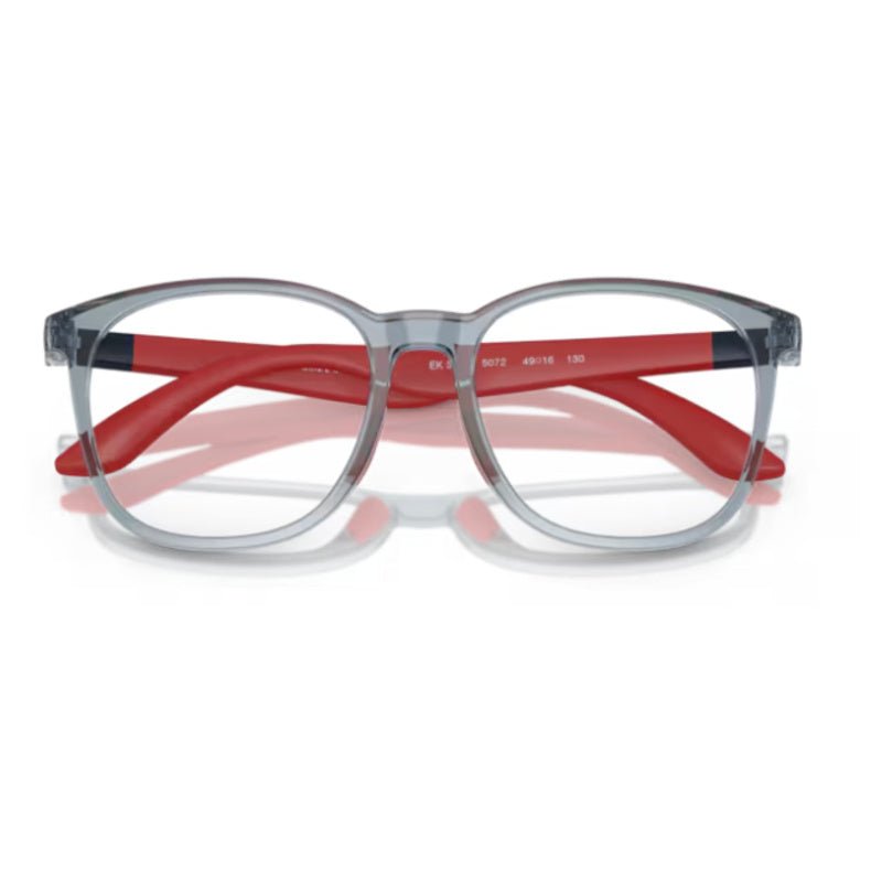 EMPORIO ARMANI KIDS - Emporio Armani Kids EK3004 5072 – Occhiali da Vista Bambino Blu Trasparente e Rosso - occhiali da vista