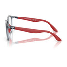 EMPORIO ARMANI KIDS - Emporio Armani Kids EK3004 5072 – Occhiali da Vista Bambino Blu Trasparente e Rosso - occhiali da vista