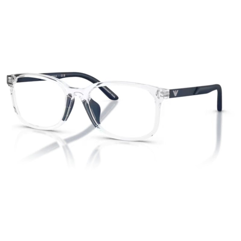 EMPORIO ARMANI KIDS - Emporio Armani Kids EK3008U 5893 – Occhiali da Vista Bambino Crystal e Blu - occhiali da vista