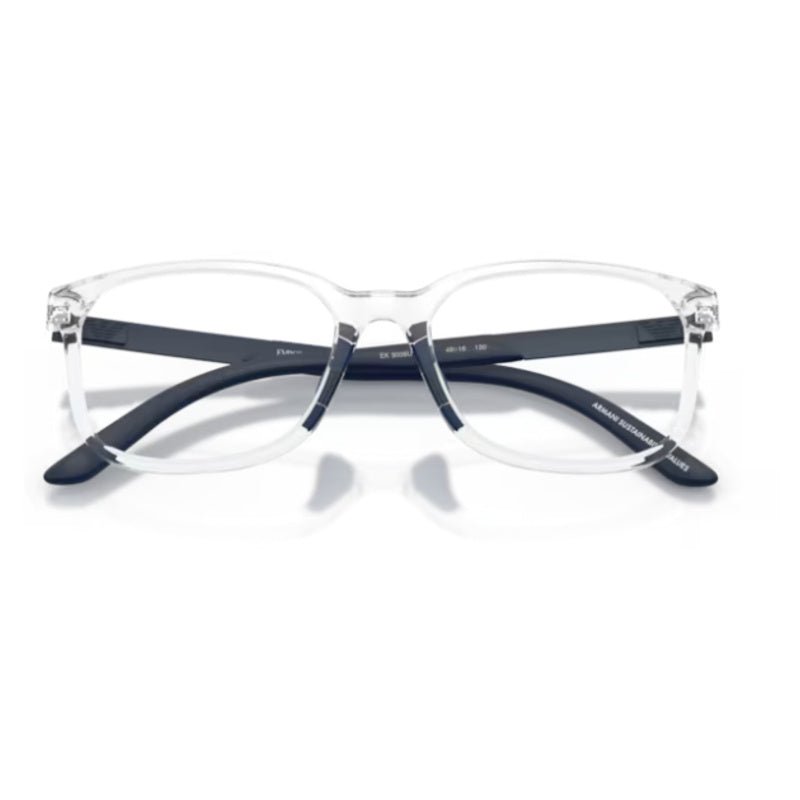 EMPORIO ARMANI KIDS - Emporio Armani Kids EK3008U 5893 – Occhiali da Vista Bambino Crystal e Blu - occhiali da vista
