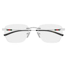 Gucci - Gucci GG2099O 001 – Occhiali da Vista Rimless Unisex Argento Web Gucci Glasant - occhiali da vista