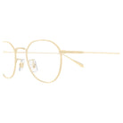 Montblanc - Montblanc MB0476OA 001 – Occhiali da Vista Panto Uomo Oro Full Rim - occhiali da vista