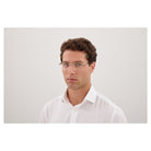 Montblanc - Montblanc MB0480O 001 – Occhiali da Vista Rimless Uomo Oro Nero Glasant - occhiali da vista