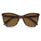 POLAROID - Occhiali da Sole Polaroid PLD 4194/S YDC Donna - Cat - Eye Bordeaux Avana Polarizzati - Occhiali da Sole