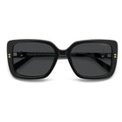 POLAROID - Occhiali da Sole Polaroid PLD 4199/S/X 807 Donna - Oversize Nero con Strass - Occhiali da Sole