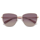 POLAROID - Occhiali da Sole Polaroid PLD 4204/G/S/X DDB Donna - Farfalla Oro Rosa Lenti Viola - Occhiali da Sole