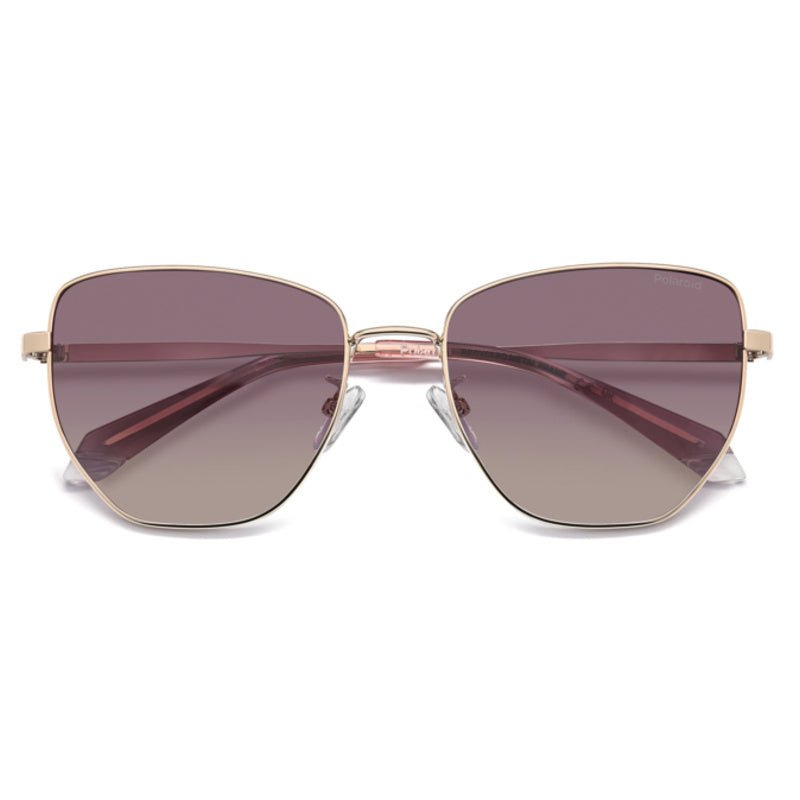 POLAROID - Occhiali da Sole Polaroid PLD 4204/G/S/X DDB Donna - Farfalla Oro Rosa Lenti Viola - Occhiali da Sole