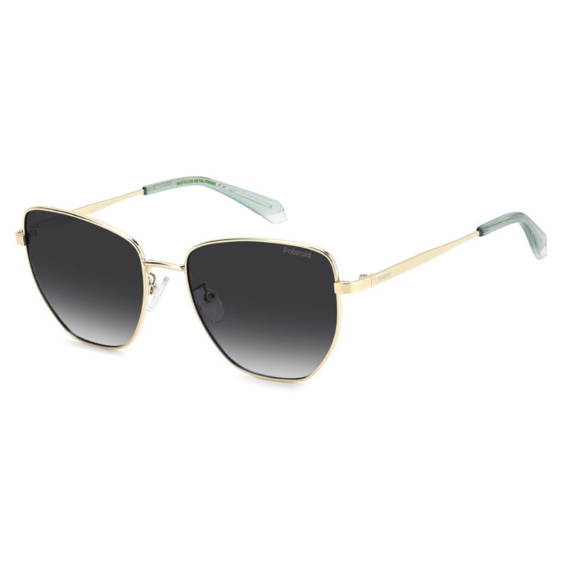 POLAROID - Occhiali da Sole Polaroid PLD 4204/G/S/X J5G Donna - Farfalla Oro Lenti Grigie - Occhiali da Sole