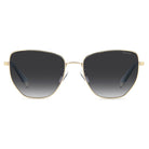 POLAROID - Occhiali da Sole Polaroid PLD 4204/G/S/X J5G Donna - Farfalla Oro Lenti Grigie - Occhiali da Sole