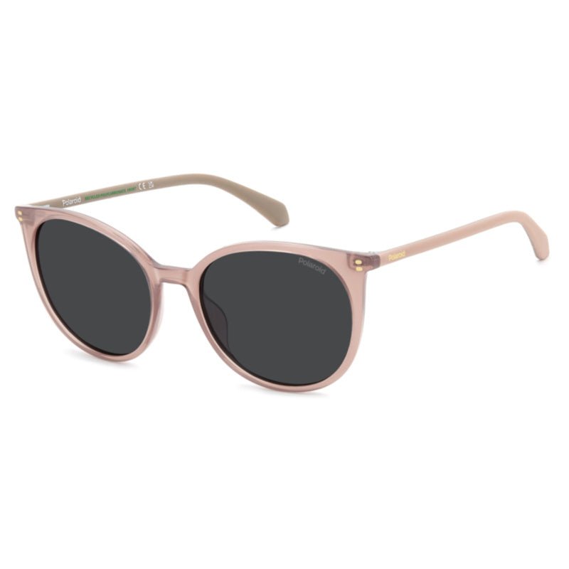 POLAROID - Occhiali da Sole Polaroid PLD 4208/S/X 35J Donna - Cat - Eye Rosa Trasparente Polarizzati - Occhiali da Sole