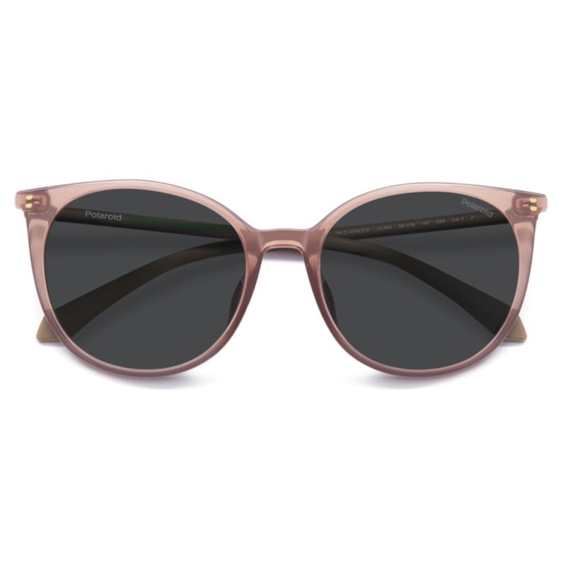 POLAROID - Occhiali da Sole Polaroid PLD 4208/S/X 35J Donna - Cat - Eye Rosa Trasparente Polarizzati - Occhiali da Sole