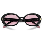 POLAROID - Occhiali da Sole Polaroid PLD 6253/S/X QFU Donna - Ovale Nero Lenti Rosa Polarizzati - Occhiali da Sole