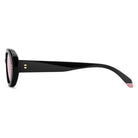POLAROID - Occhiali da Sole Polaroid PLD 6253/S/X QFU Donna - Ovale Nero Lenti Rosa Polarizzati - Occhiali da Sole