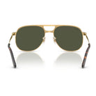 Ray-Ban - Ray-Ban Bill Max RB3793 001/31 – Occhiali da Sole Oro Arista con Lenti Verdi -