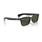 Ray-Ban - Ray-Ban Brunel RB2234 901/31 – Occhiali da Sole Neri con Lenti Verdi -