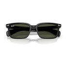 Ray-Ban - Ray-Ban Brunel RB2234 901/31 – Occhiali da Sole Neri con Lenti Verdi -