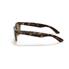 Ray-Ban - Ray-Ban New Wayfarer RB2132 710/51 – Occhiali da Sole Havana Chiaro con Lenti Marroni Sfumate -