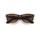 Ray-Ban - Ray-Ban New Wayfarer RB2132 710/51 – Occhiali da Sole Havana Chiaro con Lenti Marroni Sfumate -