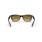 Ray-Ban - Ray-Ban New Wayfarer RB2132 710/51 – Occhiali da Sole Havana Chiaro con Lenti Marroni Sfumate -