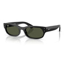 Ray-Ban - Ray-Ban RB2236 901/31 – Occhiali da Sole Neri con Lenti Verdi -