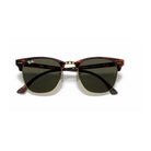 Ray-Ban - Ray-Ban RB3016 Clubmaster Classic W0366 – Occhiali da Sole Tartarugati con Lenti Verdi -