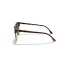 Ray-Ban - Ray-Ban RB3016 Clubmaster Classic W0366 – Occhiali da Sole Tartarugati con Lenti Verdi -
