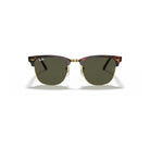 Ray-Ban - Ray-Ban RB3016 Clubmaster Classic W0366 – Occhiali da Sole Tartarugati con Lenti Verdi -