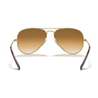 Ray-Ban - Ray-Ban RB3025 Aviator Gradient 001/51 – Occhiali da Sole Oro con Lenti Marroni Sfumate -
